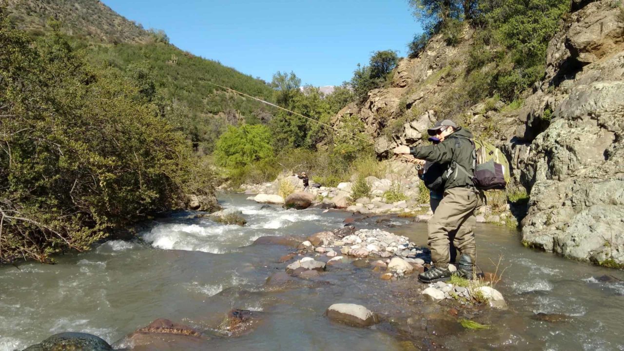 Fly Fishing from Santiago