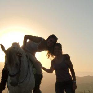 Horseback Ride Sunset