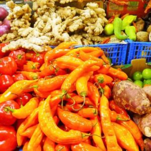 Santiago City Tour - hot chili peppers