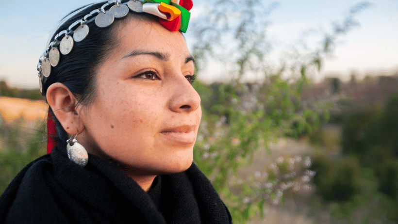 Mapuche Indian South of Chile