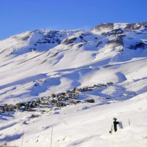 Andes snow day on the Andes Mountains & Winery Tour