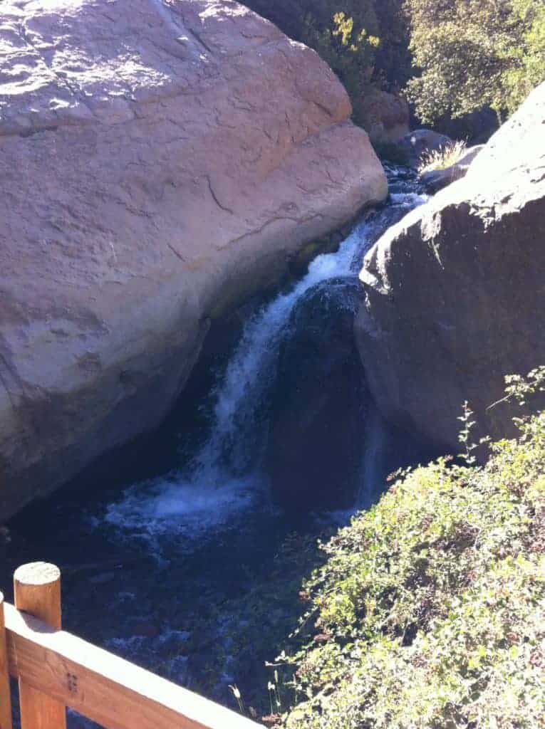 Aguas de Ramón park trail in Santiago