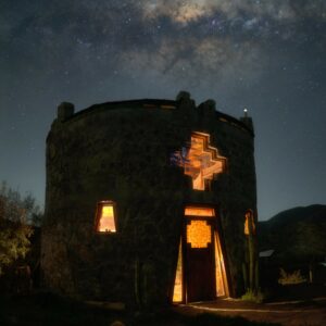 Andes Stargazing Tour – starry night sky over the mountains