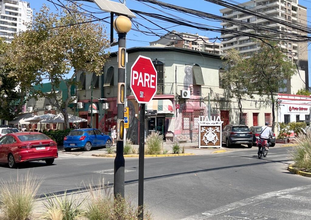 Barrio Italia neighborhood in Santiago