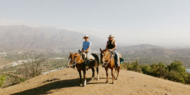 Horseback riding in Chile with Chilean Criollo horses